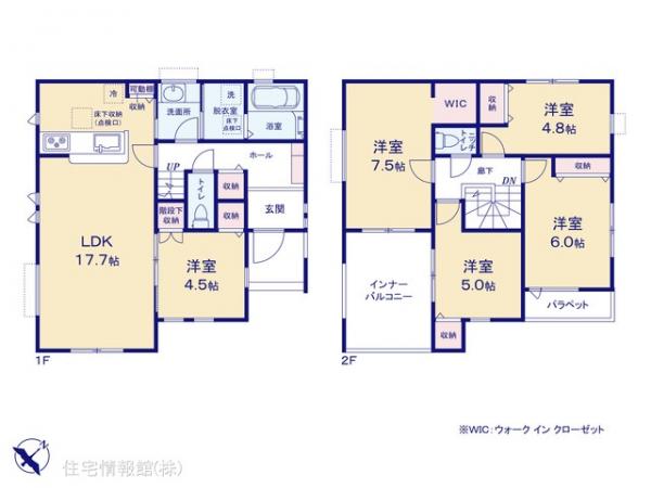 新築戸建 埼玉県ふじみ野市元福岡１丁目19-4 東武東上線上福岡駅 4,080万円