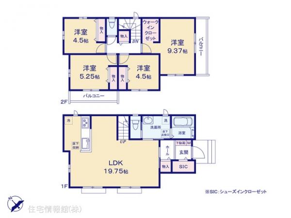 新築戸建 埼玉県草加市新里町219-5 日暮里・舎人ライナー見沼代親水公園駅 3,990万円