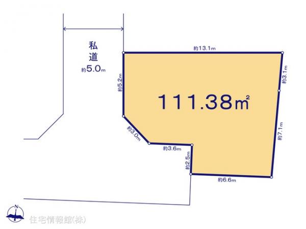 土地 東京都西東京市芝久保町３丁目1994-1 西武新宿線花小金井駅 5,180万円