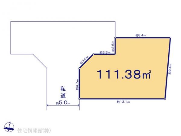 土地 東京都西東京市芝久保町３丁目1994-1 西武新宿線花小金井駅 5,080万円