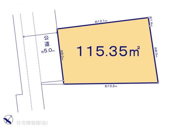 土地 東京都東村山市秋津町３丁目43-7 JR武蔵野線新秋津駅 3,580万円