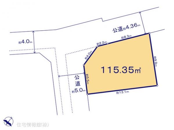 土地 東京都東村山市秋津町３丁目43-7 JR武蔵野線新秋津駅 3,680万円
