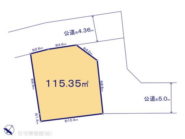 土地 東京都東村山市秋津町３丁目43-7 JR武蔵野線新秋津駅 3,680万円