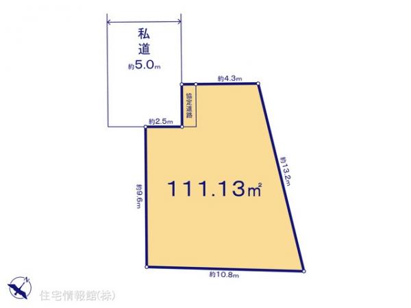 土地 東京都東村山市秋津町３丁目43-7 JR武蔵野線新秋津駅 3,280万円