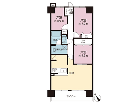 中古マンション 座間市相模が丘１丁目 小田急線小田急相模原駅 4,180万円