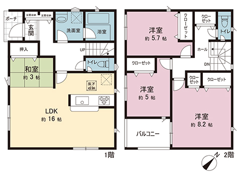 新築戸建 南足柄市飯沢 伊豆箱根鉄道大雄山線大雄山駅 2,880万円