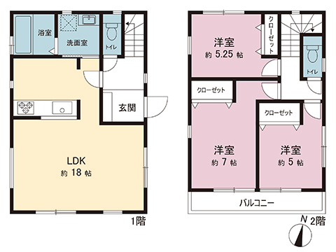 中古戸建 さいたま市見沼区大字西山村新田 JR京浜東北線大宮駅 2,599万円