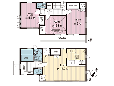 中古戸建 東村山市恩多町５丁目 西武新宿線久米川駅 3,699万円