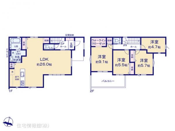 新築戸建 千葉県千葉市中央区宮崎町511-35 JR内房線蘇我駅 5,149万円