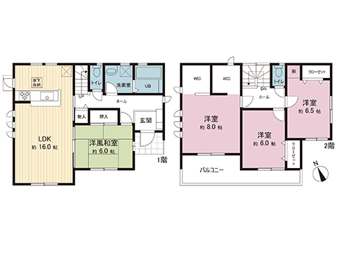 新築戸建 栃木市都賀町平川 東武宇都宮線野州平川駅 2,590万円