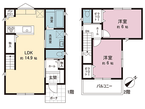 新築戸建 市原市今津朝山 JR内房線姉ヶ崎駅 2,650万円
