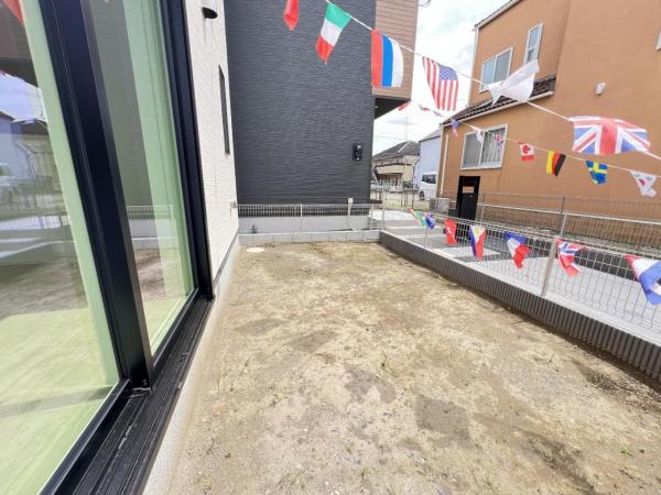 我孫子市南青山 戸建 庭