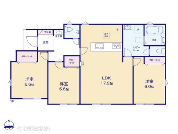 新築戸建 東京都西多摩郡瑞穂町大字高根34-1 JR八高線（八王子〜高麗川）箱根ヶ崎駅 3,280万円