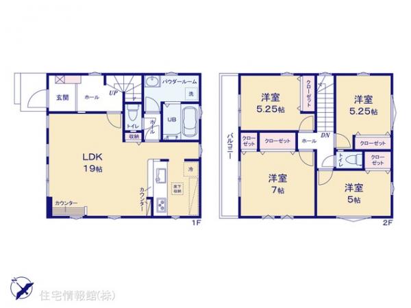 新築戸建 埼玉県新座市栄２丁目4743-8 西武池袋線大泉学園駅 4,199万円