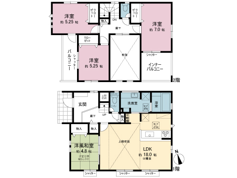 新築戸建 秦野市春日町 小田急線渋沢駅 4,180万円