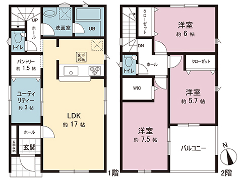 新築戸建 海老名市社家２丁目 JR相模線社家駅 3,880万円