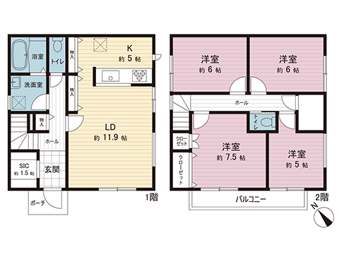 新築戸建 小田原市府川 伊豆箱根鉄道大雄山線相模沼田駅 3,100万円