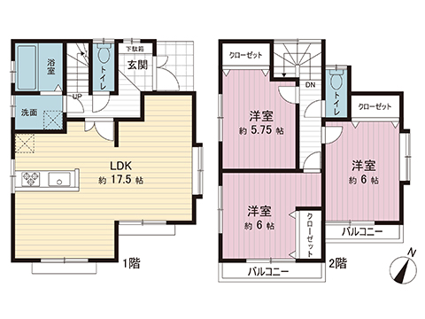 中古戸建 町田市矢部町 JR横浜線淵野辺駅 2,699万円
