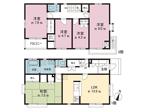 中古戸建 相模原市南区御園３丁目 小田急江ノ島線相模大野駅 3,380万円