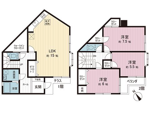 中古戸建 横浜市青葉区荏田町 東急田園都市線江田駅 4,399万円