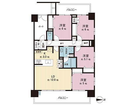 中古マンション 厚木市水引２丁目 小田急線本厚木駅 3,680万円