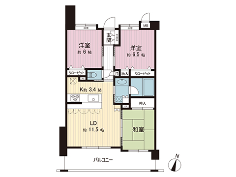 中古マンション さいたま市北区吉野町２丁目 JR高崎線宮原駅 1,999万円