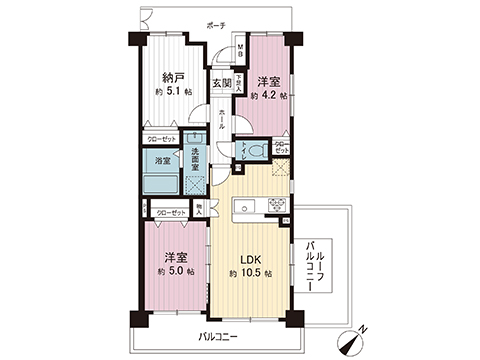 中古マンション 福生市大字福生 JR八高線（八王子〜高麗川）東福生駅 1,990万円