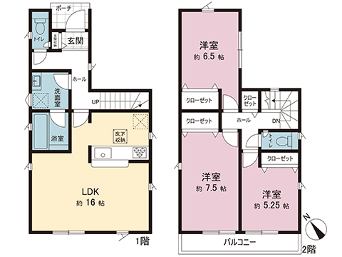 新築戸建 綾瀬市深谷中４丁目 相鉄本線さがみ野駅 3,280万円