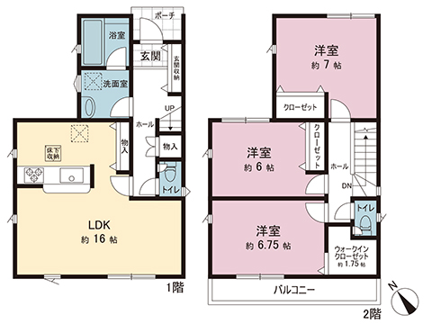 新築戸建 綾瀬市深谷中４丁目 相鉄本線さがみ野駅 3,580万円