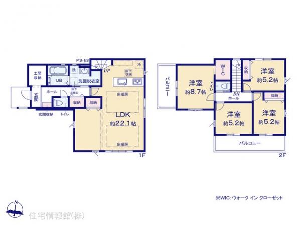 新築戸建 神奈川県横浜市金沢区能見台１丁目 京急本線能見台駅 6,399万円