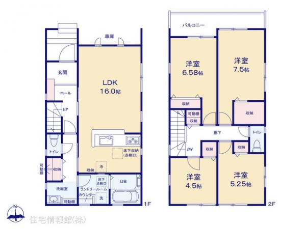 新築戸建 埼玉県川口市上青木西１丁目7-10 JR京浜東北線西川口駅 5,380万円