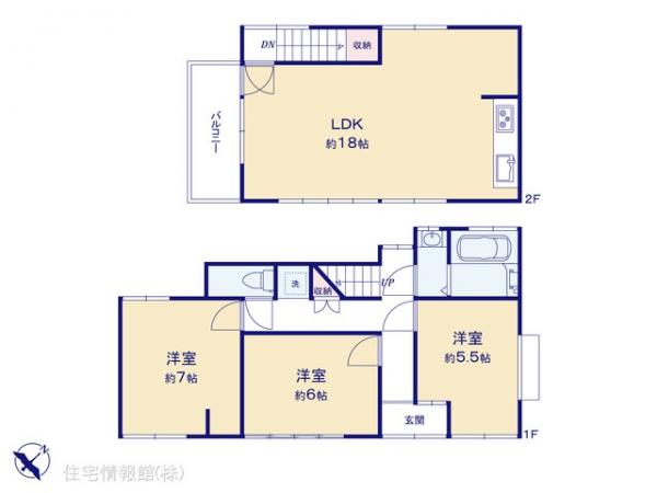 中古戸建 千葉県千葉市若葉区桜木７丁目7-10 千葉都市モノレール桜木駅 2,049万円