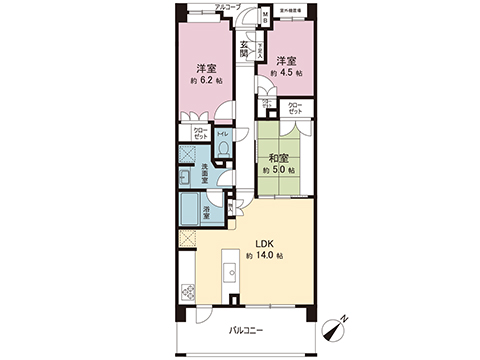 中古マンション 東村山市恩多町３丁目 西武新宿線久米川駅 3,399万円