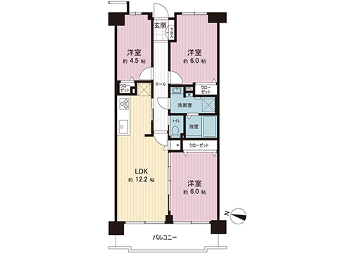 中古マンション 東村山市美住町１丁目 西武多摩湖線八坂駅 2,690万円