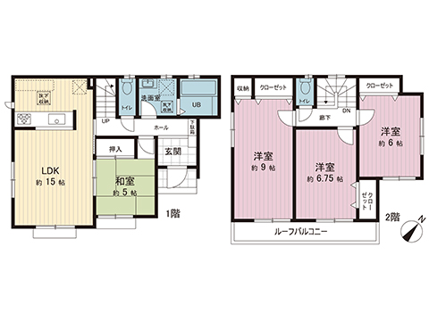 中古戸建 東村山市多摩湖町４丁目 西武多摩湖線多摩湖駅 3,380万円