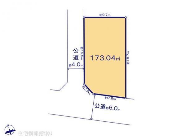 土地 東京都八王子市椚田町568-10 京王高尾線めじろ台駅 3,780万円