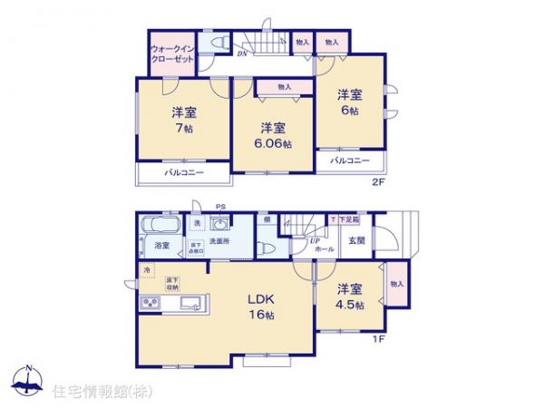 新築戸建 埼玉県狭山市広瀬東２丁目3-16 西武新宿線狭山市駅 3,290万円