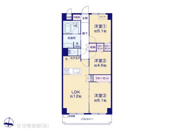 中古マンション 神奈川県横浜市西区境之谷3-1 相鉄本線西横浜駅 3,990万円