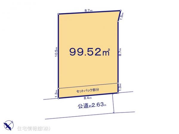 土地 東京都八王子市散田町３丁目38-5 JR中央線西八王子駅 980万円