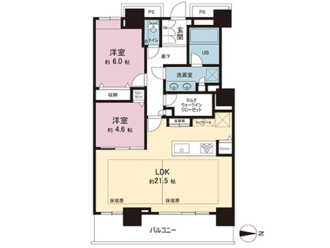 中古マンション 港区港南３丁目 東京モノレール天王洲アイル駅 1億9,000万円