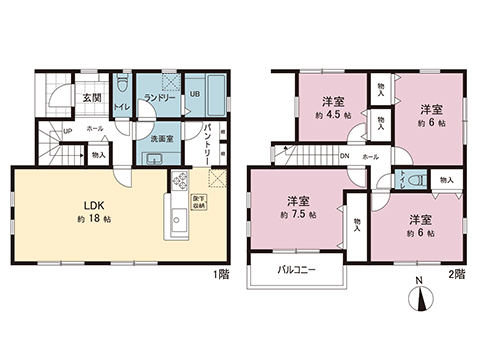 新築戸建 木更津市清見台東１丁目 JR久留里線祇園駅 3,290万円