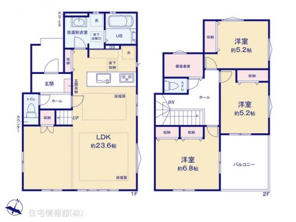 新築戸建 神奈川県横浜市泉区新橋町700-14 相鉄いずみ野線弥生台駅 5,099万円