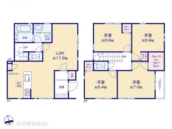 新築戸建 神奈川県横浜市港北区大曽根台24-8 東急東横線大倉山駅 6,980万円