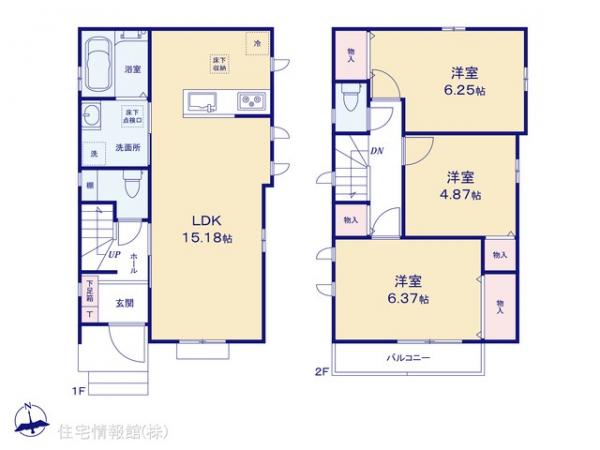 新築戸建 東京都西多摩郡瑞穂町大字高根653-28 JR八高線（八王子〜高麗川）箱根ヶ崎駅 2,290万円