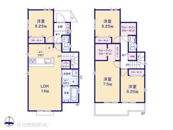 新築戸建 東京都青梅市東青梅２丁目4 JR青梅線東青梅駅 4,399万円