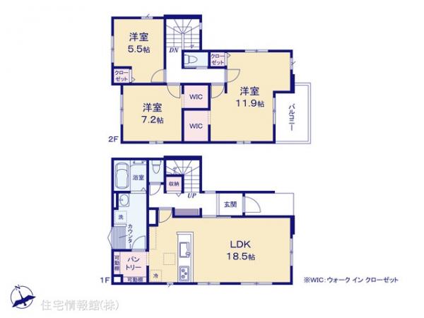 新築戸建 埼玉県越谷市宮本町５丁目25-3 東武伊勢崎線越谷駅 4,948万円