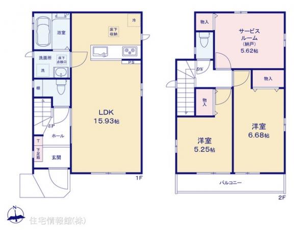 新築戸建 埼玉県川口市大字道合93-1 JR京浜東北線蕨駅 3,290万円