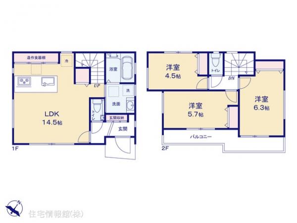 新築戸建 埼玉県朝霞市根岸台４丁目9-9 東武東上線朝霞駅 4,280万円