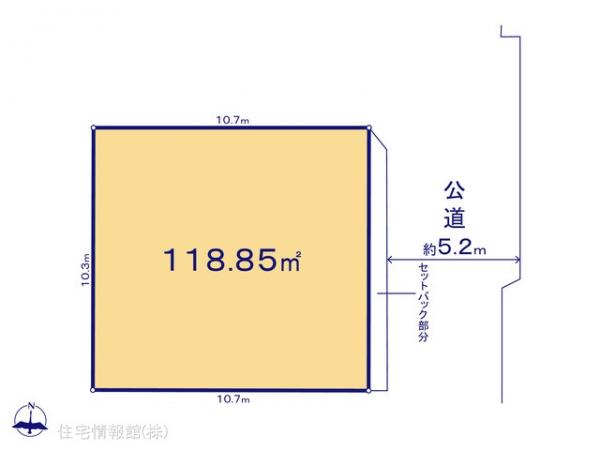 土地 東京都世田谷区北烏山７丁目15 京王井の頭線久我山駅 7,900万円