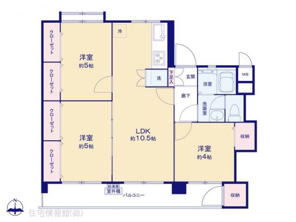 中古マンション 東京都調布市染地３丁目1-71 京王線国領駅 2,180万円